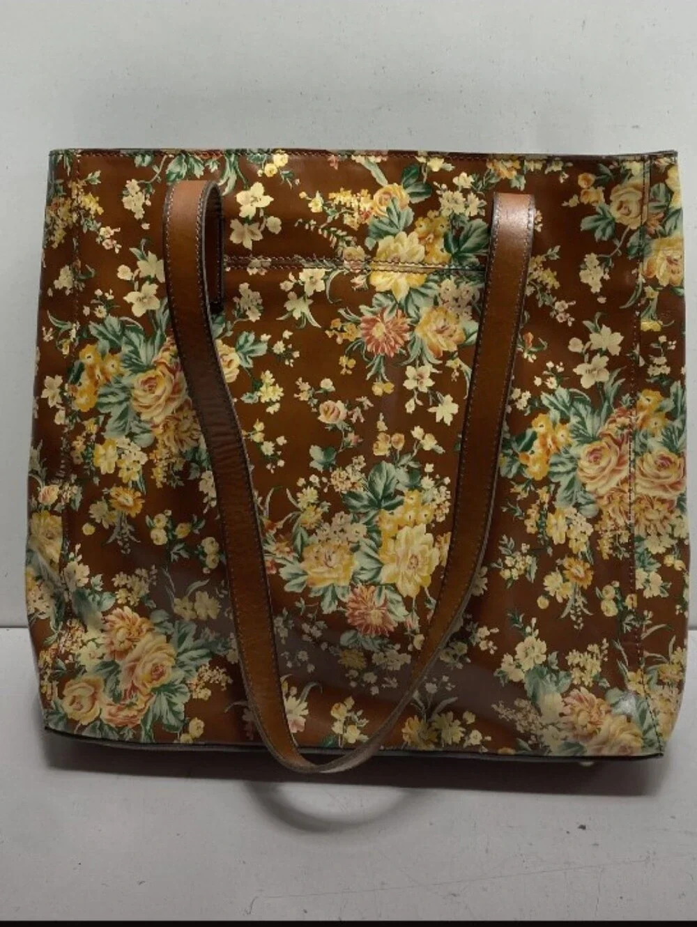 Patricia Nash-Viana Floral Print Tote Bag (Vintage Botanical Garden🤎)